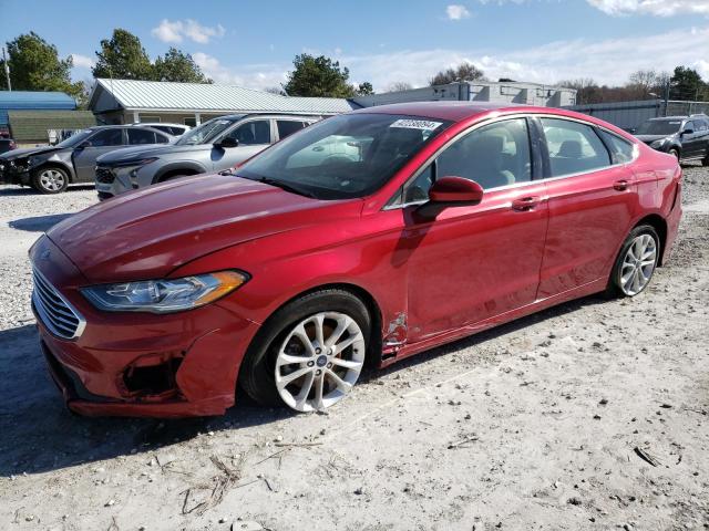 Lot #2340576004 2020 FORD FUSION SE salvage car