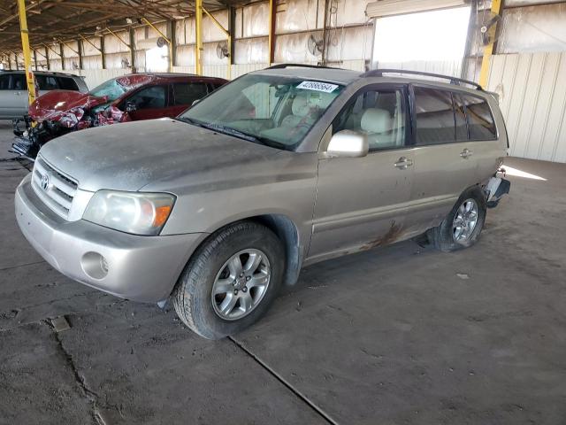 TOYOTA HIGHLANDER 2006 tan 4dr spor gas JTEDP21A460123353 photo #1