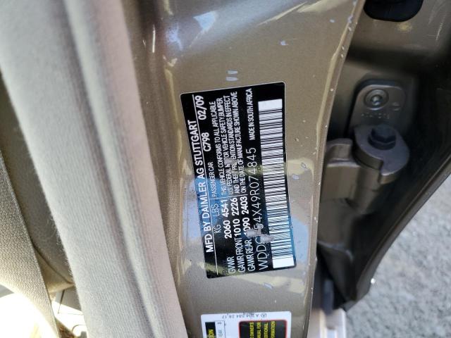 2009 Mercedes-Benz C 300 VIN: WDDGF54X49R074845 Lot: 43867604