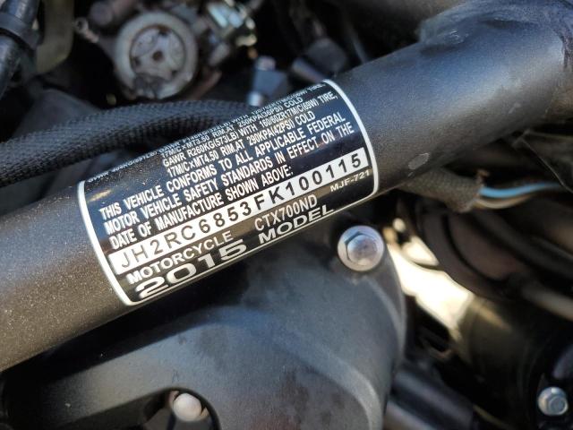 2015 HONDA CTX700 ND JH2RC6853FK100115
