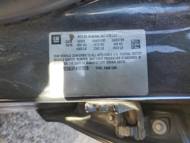 2015 BUICK VERANO CON 1G4PR5SK3F4127578