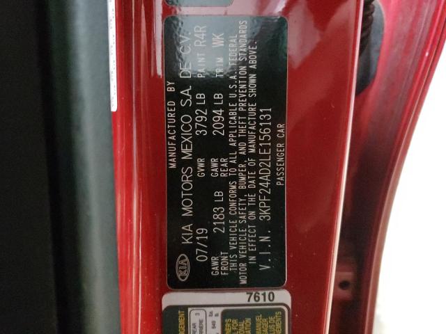2020 KIA FORTE FE - 3KPF24AD2LE156131
