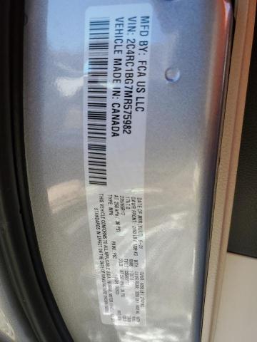2021 CHRYSLER PACIFICA T 2C4RC1BG7MR575982