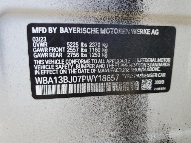 2023 BMW 530 XI - WBA13BJ07PWY18657