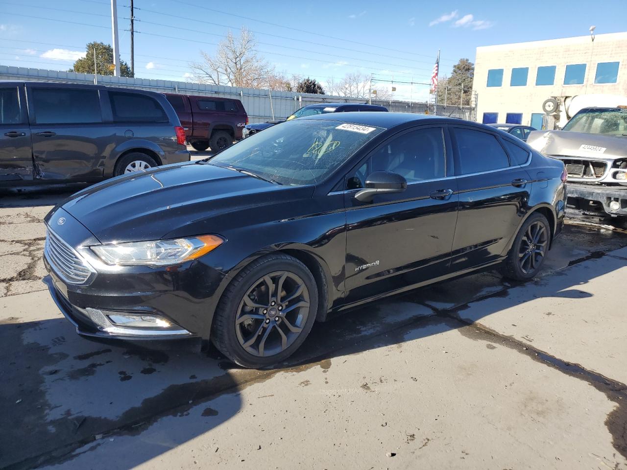 3FA6P0LU6JR249365 2018 Ford Fusion Se Hybrid