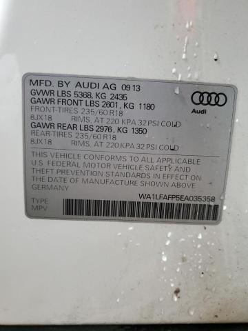 VIN WA1LFAFP5EA035358 2014 Audi Q5, Premium Plus no.13