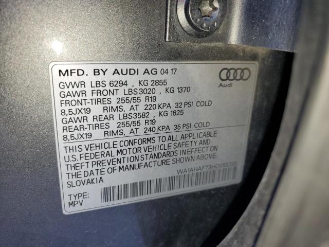 VIN WA1AHAF73HD055385 2017 Audi Q7, Premium no.13