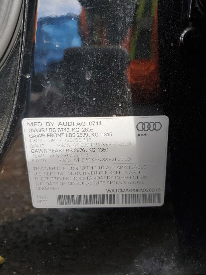 WA1CMAFP9FA026816 2015 Audi Q5 Tdi Premium Plus