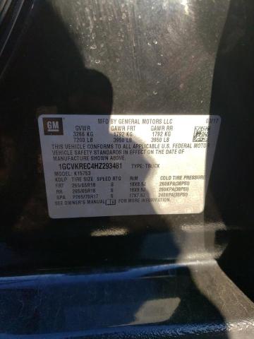 2017 CHEVROLET silverado 1GCVKREC4HZ293481