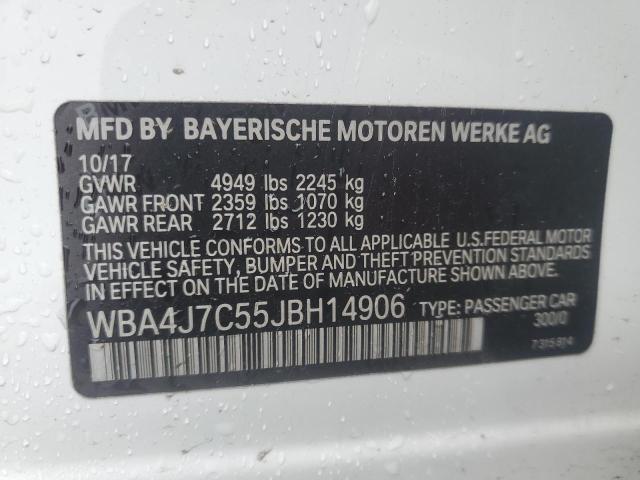 2018 BMW 440XI GRAN - WBA4J7C55JBH14906