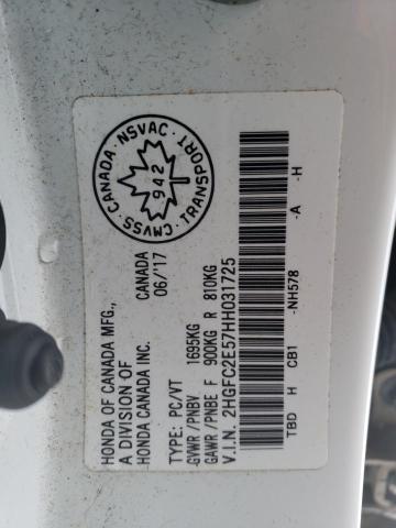 2017 HONDA CIVIC LX - 2HGFC2E57HH031725