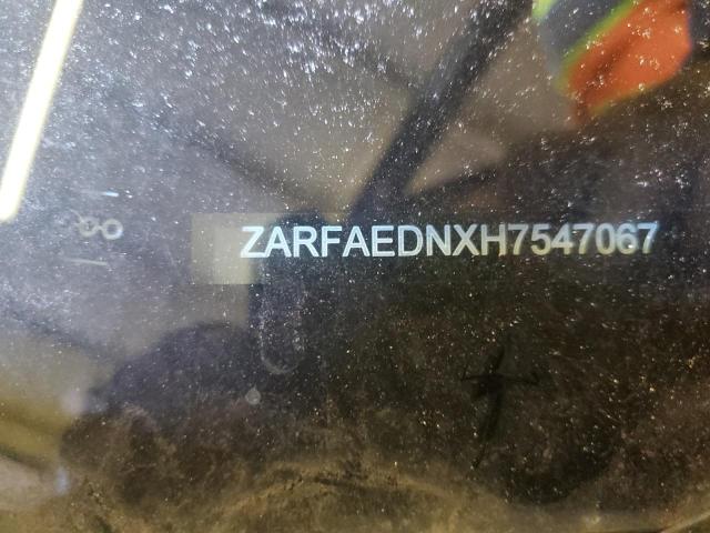 2017 Alfa Romeo Giulia Q4 VIN: ZARFAEDNXH7547067 Lot: 45189284