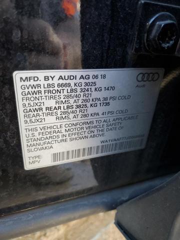 VIN WA1VAAF77JD049956 2018 Audi Q7, Prestige no.14