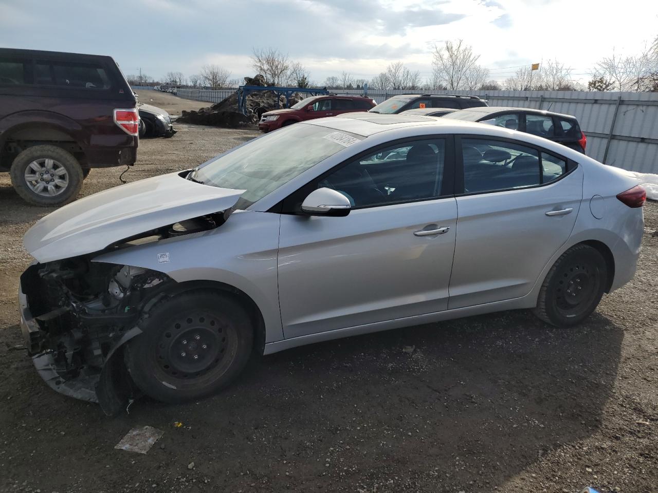 KMHD84LF2JU513550 2018 Hyundai Elantra Sel