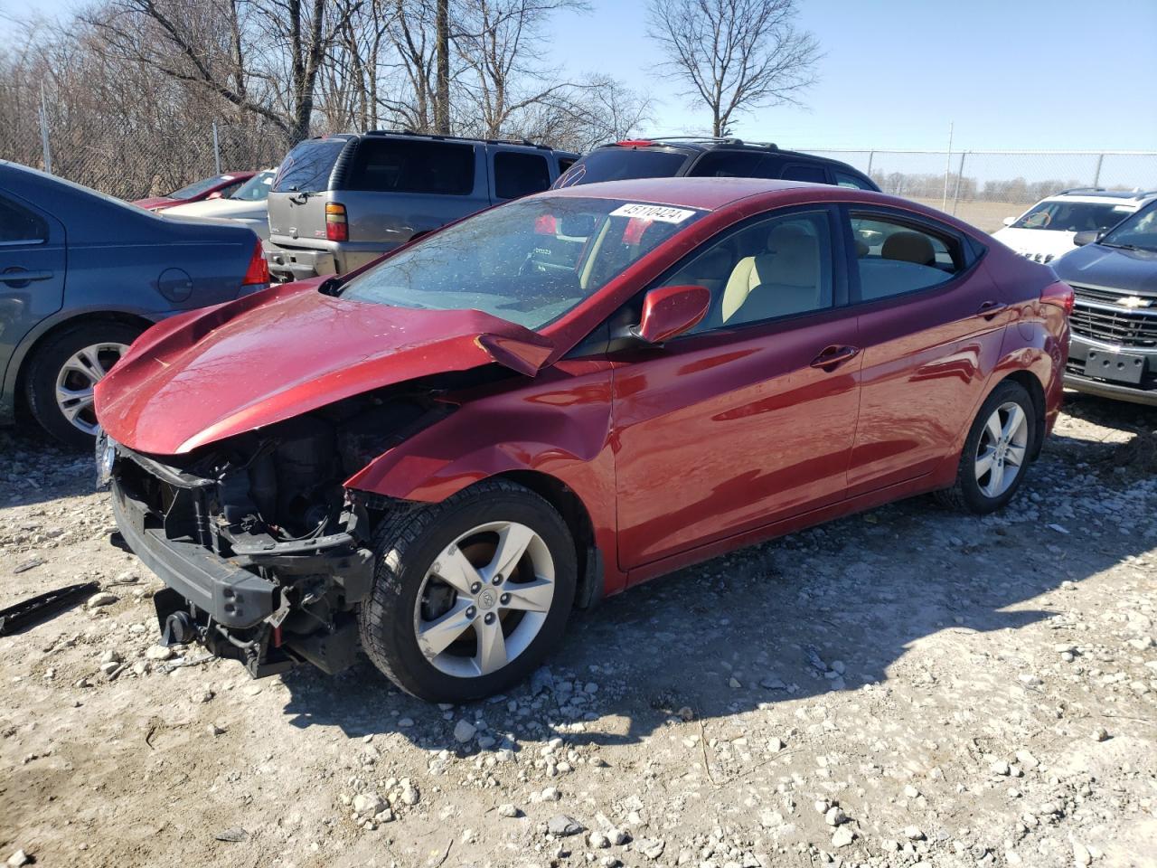 5NPDH4AE7DH252882 2013 Hyundai Elantra Gls