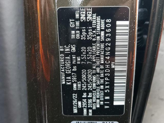 2022 KIA TELLURIDE - 5XYP3DHC4NG293608