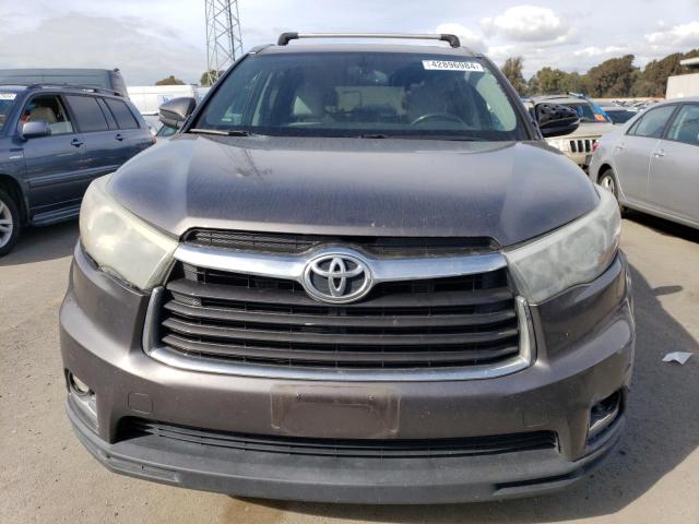 VIN 5TDDKRFH3FS166323 2015 Toyota Highlander, Limited no.5