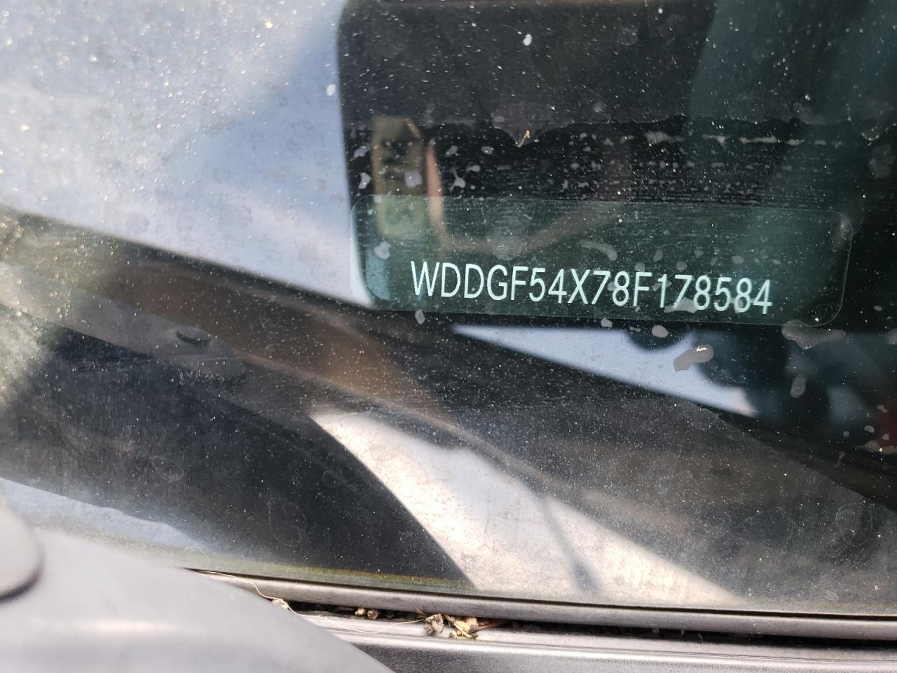 WDDGF54X78F178584 2008 Mercedes-Benz C 300