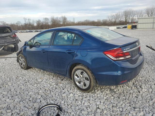 2013 Honda Civic Lx VIN: 2HGFB2F5XDH596644 Lot: 46354834