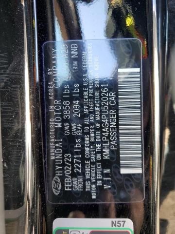 2023 HYUNDAI ELANTRA LI KMHLP4AG4PU520261