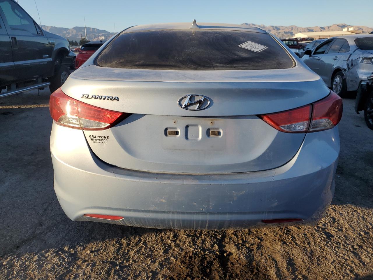 KMHDH4AE0DU530071 2013 Hyundai Elantra Gls