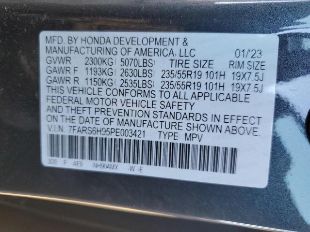 2023 HONDA CR-V SPORT - 7FARS6H95PE003421