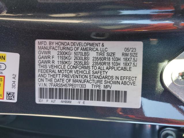 2023 HONDA CR-V SPORT - 7FARS5H57PE011303