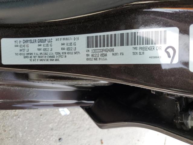 2015 CHRYSLER 200 C 1C3CCCCG3FN524208