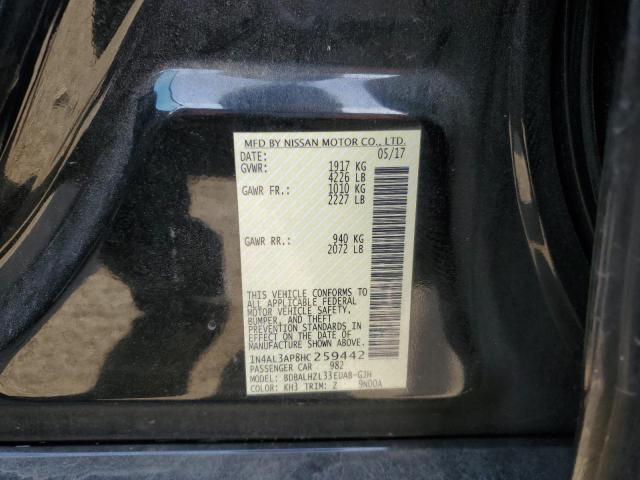 VIN 1HGCR2E57FA164210 2017 NISSAN ALTIMA no.12