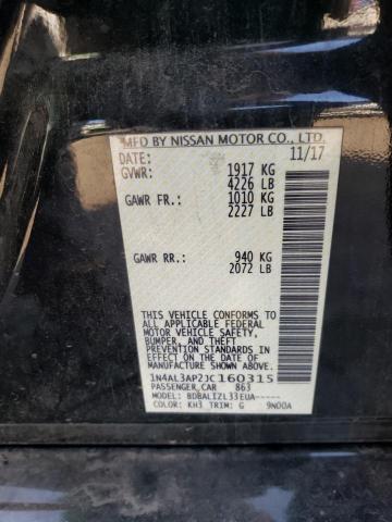 2018 NISSAN ALTIMA 2.5 1N4AL3AP2JC160315