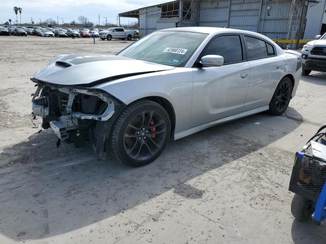 Lot #2485354719 2022 DODGE CHARGER R/ salvage car