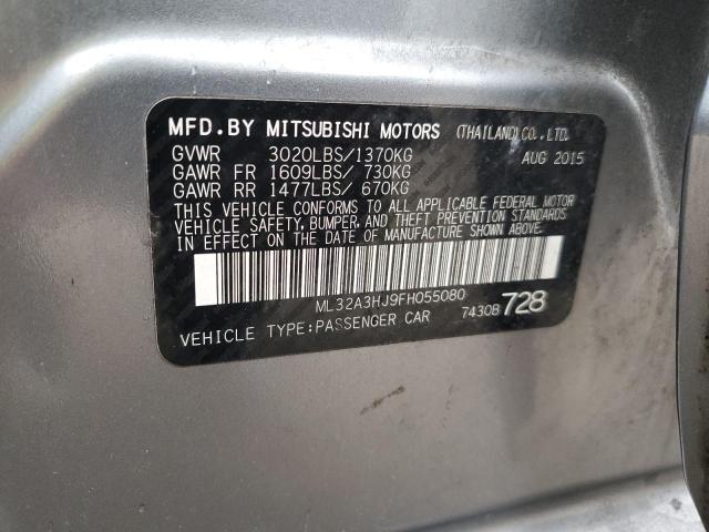 2015 MITSUBISHI MIRAGE DE ML32A3HJ9FH055080