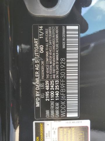 2015 MERCEDES-BENZ E 400 WDDKJ6FB9FF301928