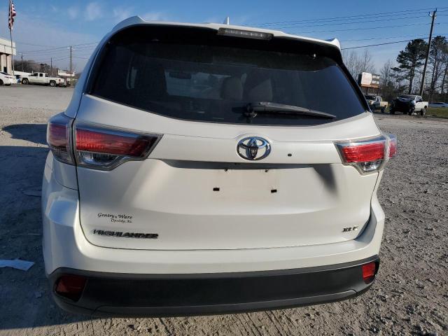 VIN 5TDKKRFH9FS085463 2015 Toyota Highlander, Xle no.6