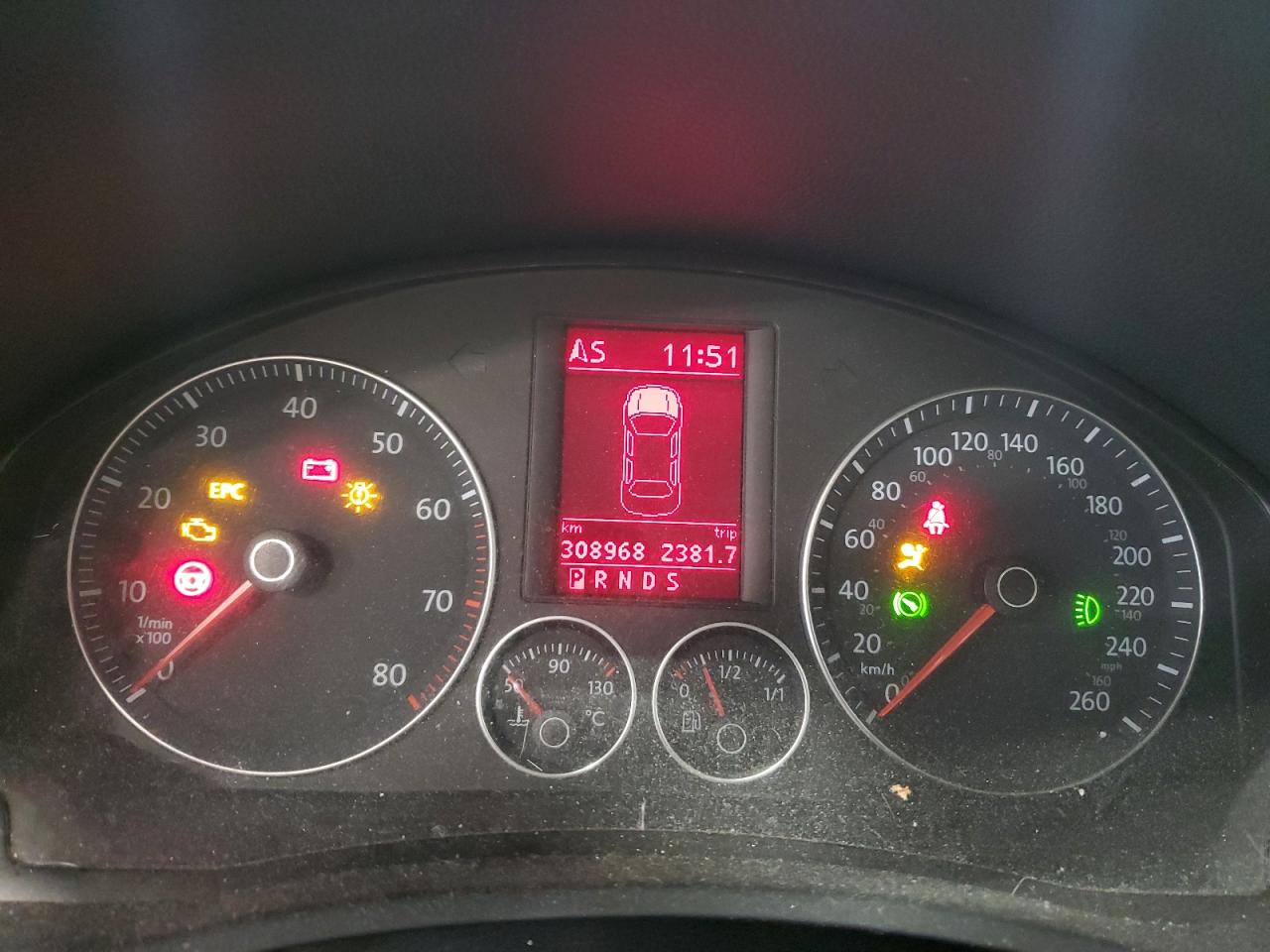 3VWRM71K38M117596 2008 Volkswagen Jetta Se