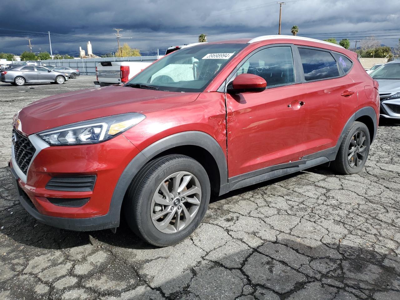 2021 Hyundai Tucson Limited vin: KM8J33A49MU408585