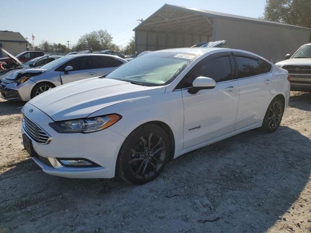 Lot #2508217450 2018 FORD FUSION SE salvage car