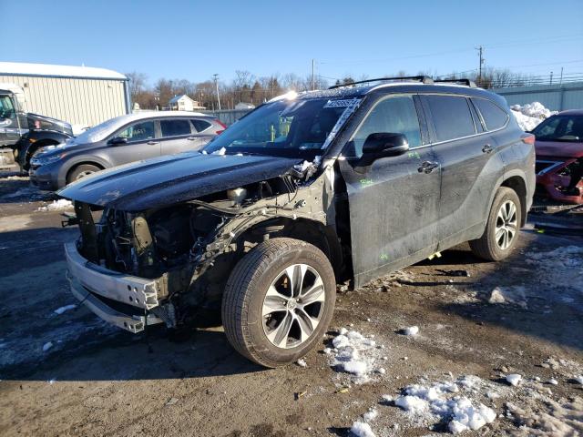 VIN 5TDHZRBH0MS544839 2021 Toyota Highlander, Xle no.1