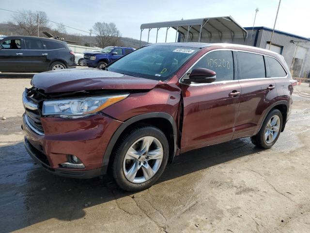 VIN 5TDDKRFH6FS150102 2015 Toyota Highlander, Limited no.1