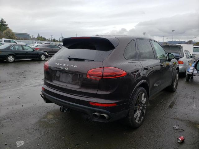  PORSCHE CAYENNE 2017 Бургунді