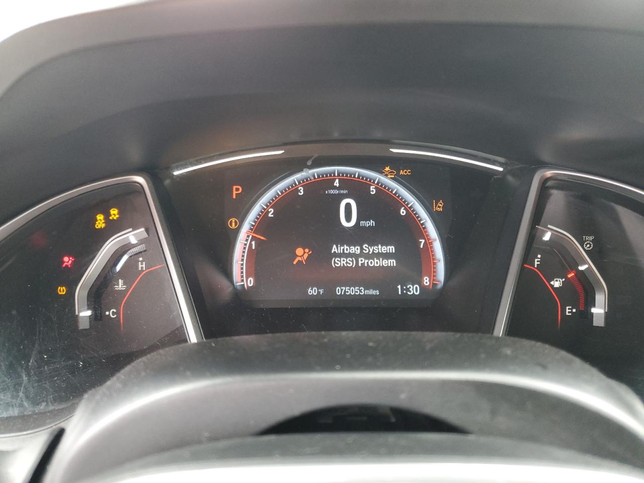 2HGFC2F87KH510615 HONDA CIVIC 2019