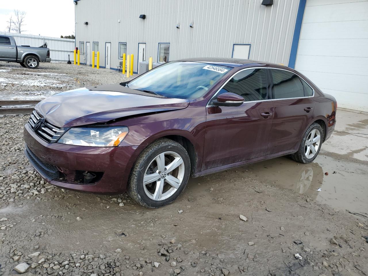 1VWBH7A3XCC067322 2012 Volkswagen Passat Se