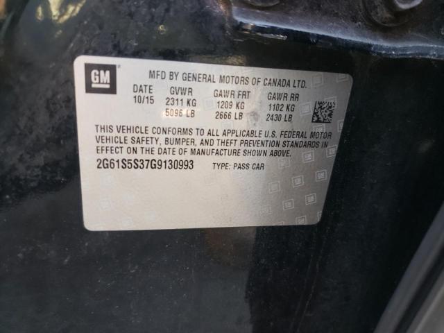 2016 CADILLAC XTS PLATIN - 2G61S5S37G9130993