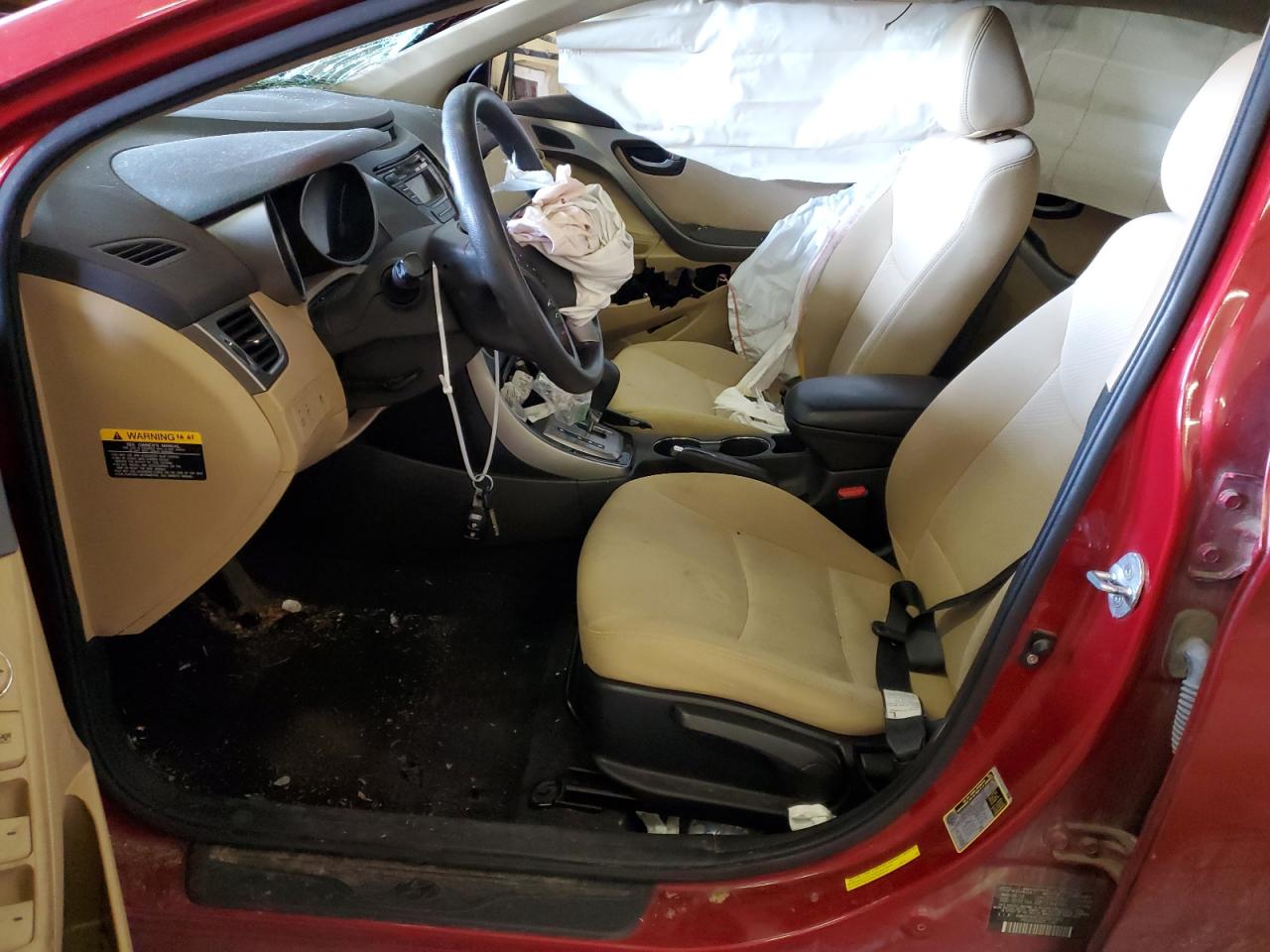 KMHDH4AE8DU501692 2013 Hyundai Elantra Gls