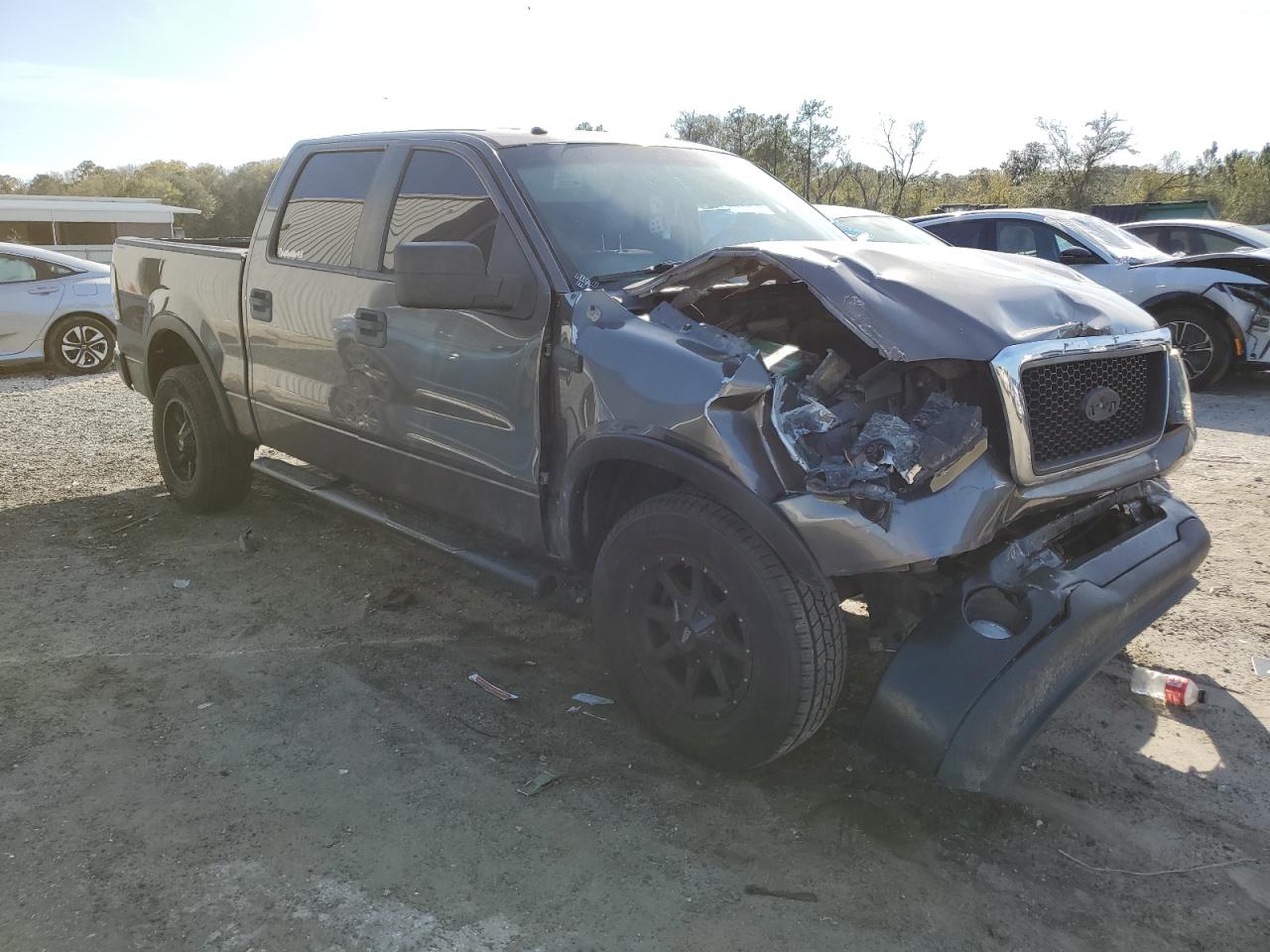 1FTRW12W87KB48523 2007 Ford F150 Supercrew