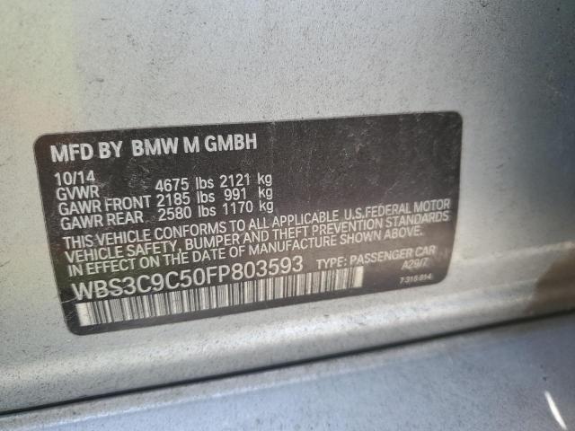 VIN WBS3C9C50FP803593 2015 BMW M3 no.12