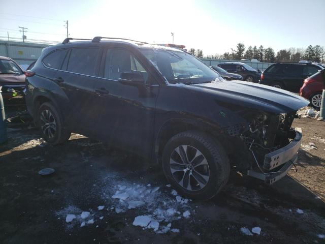 VIN 5TDHZRBH0MS544839 2021 Toyota Highlander, Xle no.4