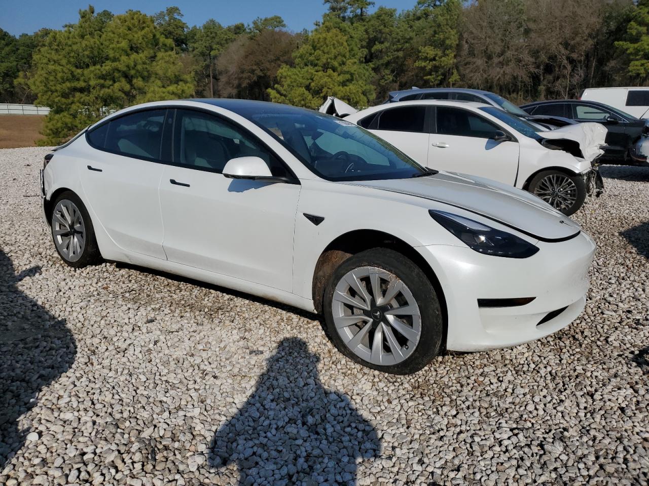 2022 Tesla Model 3 vin: 5YJ3E1EA6NF347086