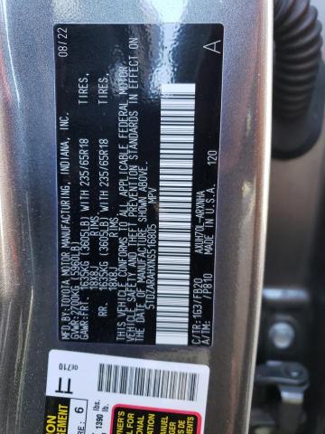 2022 TOYOTA HIGHLANDER - 5TDZARAHXNS516805