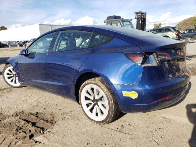2022 TESLA MODEL 3 - 5YJ3E1EB4NF167081